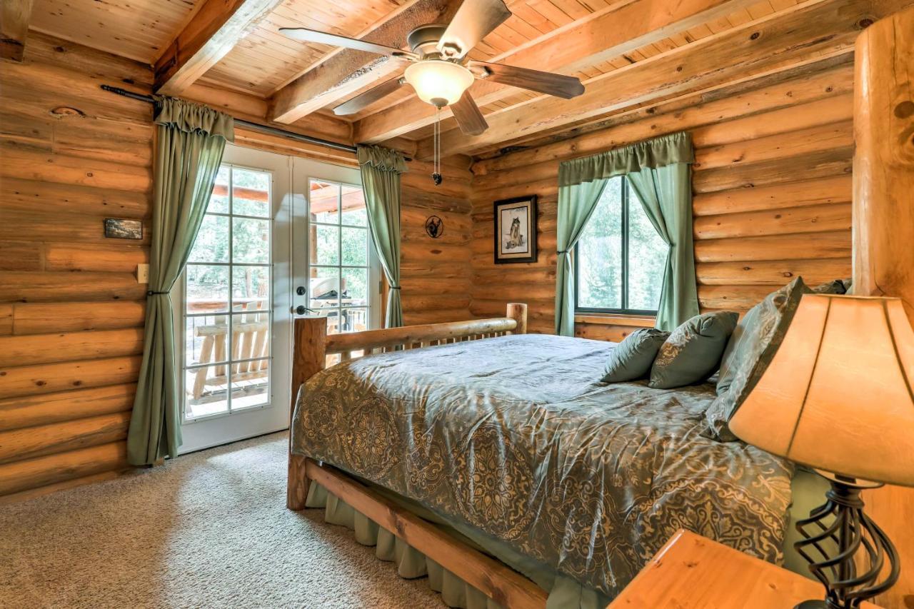 Cozy Utah Cabin With Deck And Fire Pit! Duck Creek Village Exterior foto